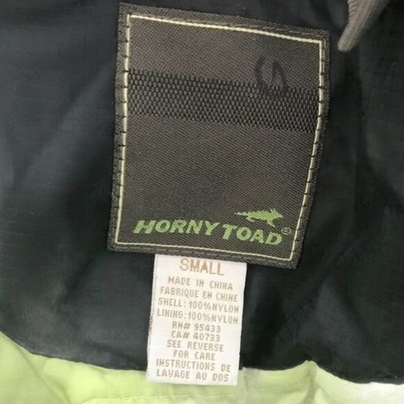 HORNY TOAD & CO Women's Hooded Quilted Puffer Zip Up Vest Size Small - Picture 7 of 7